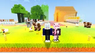 Cat v&agrave; mint CT chơi Minecraft skyblock ramdon 180s 100 ng&agrave;y tập 6