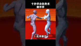 🤼&zwj;♂️十秒學會防身術 翻手摔
