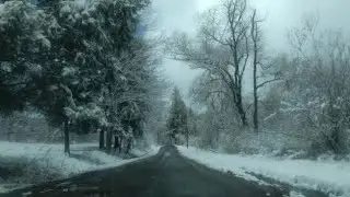 West of Summit: frozen cold
