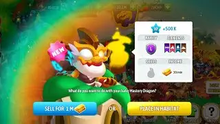 Dragon City - I Got Mastery Dragon from Dragonbook Master Points Achievement!