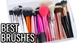 ABSOLUTE BEST AFFORDABLE/DRUGSTORE MAKEUP BRUSHES! YOU NEED TO CHECK THESE OUT