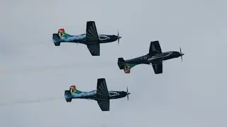 SAAF Silver Falcons Pilatus PC-7 Mk2 Demo