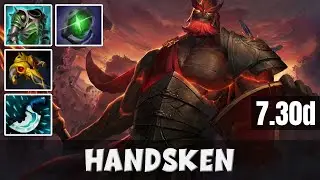 Handsken | Mars | Dota 2 Pro Gameplay - Patche 7.30d