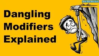 What are dangling modifiers #englishgrammar