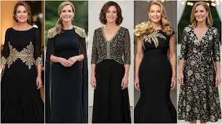 Top Black and Gold Mother of the Bride Dresses: Glamorous Luxury Evening Gowns for Weddings