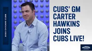 Carter Hawkins Joins Cubs Live!