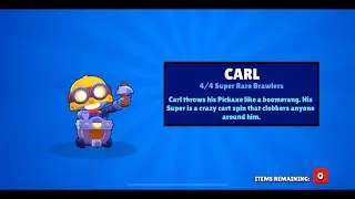 We Got Carl! - UNBOXING Mythics, Super Rares And Rare BRAWLERS! - Lachkid BrawlStars