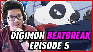IS PANDAMON JOINING US??!!! | DIGIMON BEATBREAK Episode 5 Reaction