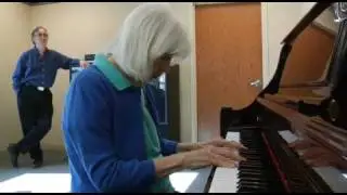Maxine Plays Piano for David Greenberger