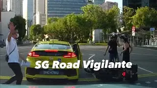 17aug2022 #FBM2608S triumph tiger rear end phv toyota prius than lost control of the bike & hit taxi