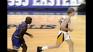 Rik Smits Battles Shaq (1995 ECF Game 6)