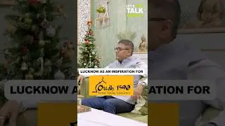 Watch full podcast here☝️Lucknow as an inspiration for Oudh 1590 #letstalkpodcast