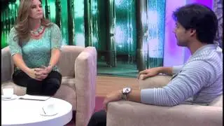 Efrain Ruales en un Café con Meche