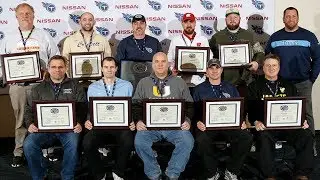 Titans Honor 2018 Coach of the Week and Coach of the Year Winners