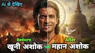 'Blood, Power & Regret - What Really Changed Ashoka ? Watch story of Ashoka ...