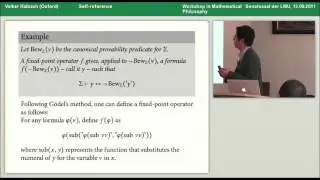 Volker Halbach: Self-reference