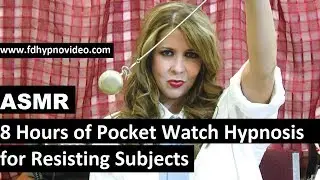 10 hours of pocket watch hypnosis for resisting subject. ASMR Deep sleep the entire night.