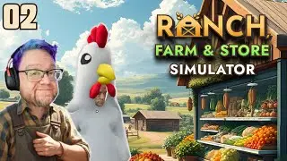 Ranch Farm and Store Simulator, эпизод 2 &ndash; Овцеводство, рыбалка и развитие ранчо.