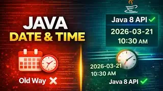 java 8 date time api | How Get Current Date and Time in Java