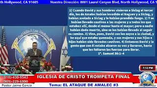 Tema: EL ATAQUE DE AMALEC #3