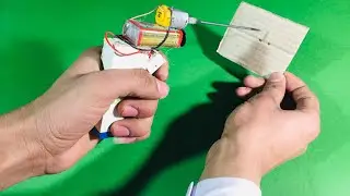 Mini Drill Machine from DCMotor Easy diy Gadget#minidrill#reallifehacks #scienceexperiment 