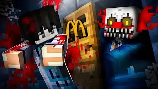McDonalds Mystery Chapter 1 in Minecraft PE (SCARY) Map @CarryDepie @TechnoGamerzOfficial 