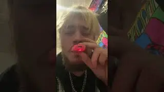 Blinker off the strawberry shortcake PuffLa dispo!! #420 #zaza #faded #funny #blinkershorts