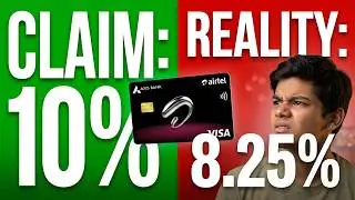 Airtel Axis Bank Credit Card Review | Cashback Reality vs Claim | Best Card for Airtel Users