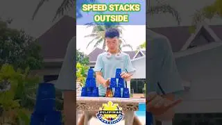 Speed Stacks in Calamba, Laguna Philippines #cupstacking #resort #shorts