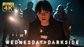 Wednesday 🥵 &times; Darkside 💀 4K Edit | Full Screen WhatsApp Status [Netflix] #wednesday #jennaortega