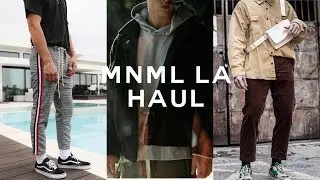 MNML LA TRY ON HAUL/UNBOXING (Black Friday SALE)