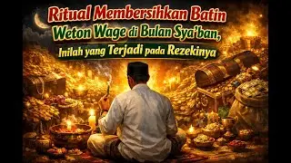 WETON WAGE. LAKUKAN PEMBERSIHAN BATINMU DI BULAN SYA'BAN!!!
