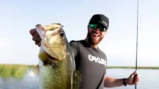 Testing the new Oakley Split shots on Lake Okeechobee