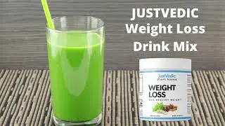 Justvedic Weight Loss Drink Mix - Helps with Weight Loss and Fat Reduction #weightloss #fatreduction