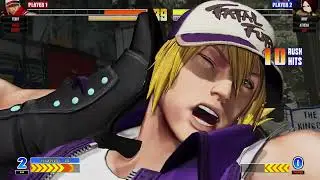 KOF XVKOF XV Mai/Whip/Athena VS Angel/Robert/Terry (1)