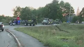 Crash in Westbrook causes Route 25 detour