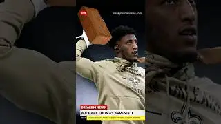 Michael Thomas Arrested For Throwing Brick At A Truck 🚔🚨