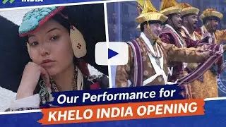 Vlog | Our Cultural Dance at Khelo India Winter Games | Opening Ceremony 