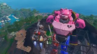Fortnite Event 7/20: Polar Peak Monster vs Pressure Plant Robot