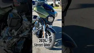 2026 Street Glide | Olive Steel Metallic
