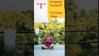 Best Easy Yoga for Irregular Period | PCOS & PCOD Friendly 🌸 #yoga #pcod #pcos #irregularperiods