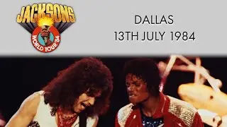 The Jacksons - Victory Tour Dallas 13th July 1984