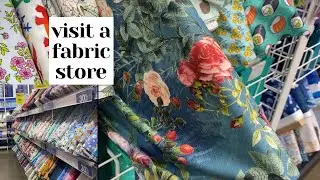 Visit a Fabric Store with Me 🎨 Spotlight Fabric Store
