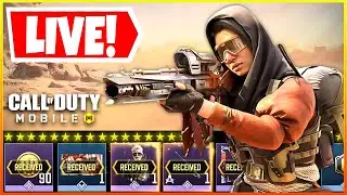 NEW SANDSTORM EVENT + SEASON 4  BATTLE PASS TODAY! COD MOBILE LIVE