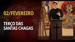 Terço das Santas Chagas | 02 de Fevereiro de 2026 | @PadreManzottiOficial