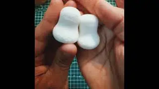 Boneco de Neve em Biscuit - feito a m&atilde;o