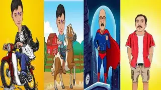 Have fun with cartoon// How to make cartoon with Toon app// Toon app tutorial/ कार्टून कैसे बनाते है