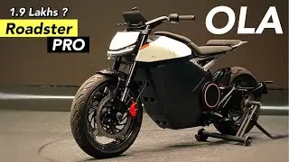 2 लाख वाली Superbike - Ola Roadster Pro Electric Bike: 8Kwh & 16Kwh Real Range & On Road Price ?