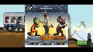 Hill Climb Racing 2 public event jumping jack crash  how to get 8-9-10 every level