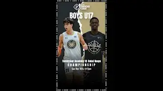 BAA x NPH U15 Championship Dubai Hoops School vs Twenty Four Academy